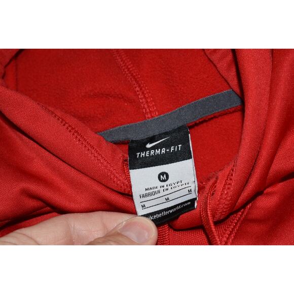 Nike UGA Hoodie Mens Size Medium University Georgia Bulldogs Bulldogs Dawgs Red - Picture 5 of 7